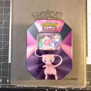 Pokemon Mew V Forces Tin! Factory SEALED!